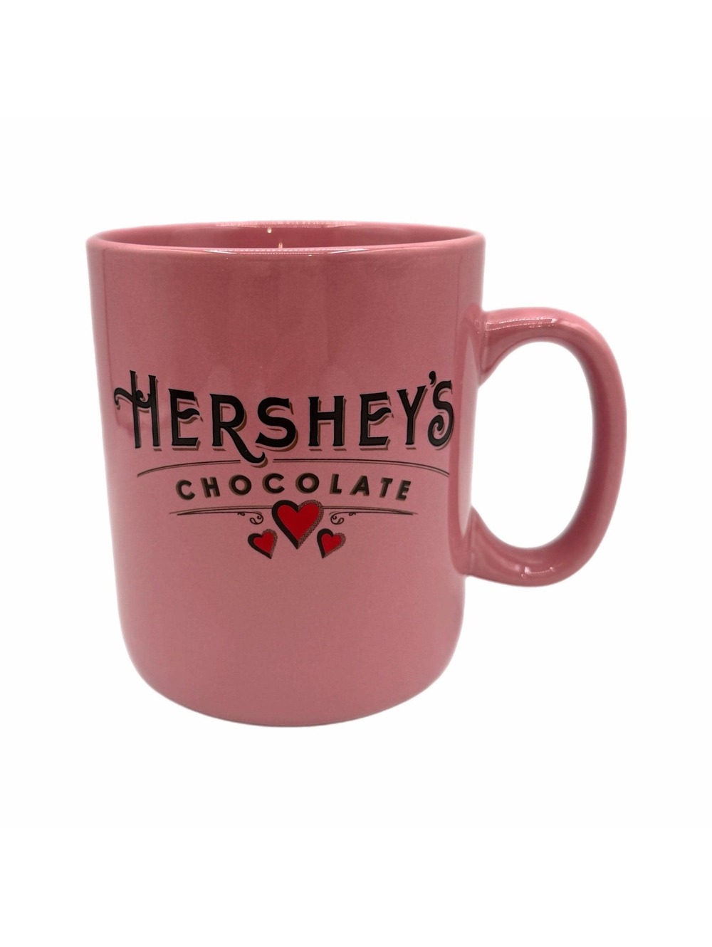 Vintage Jumbo 28oz Pink Hearts Hershey’s Chocolate Coffee Mug – Valentines Day